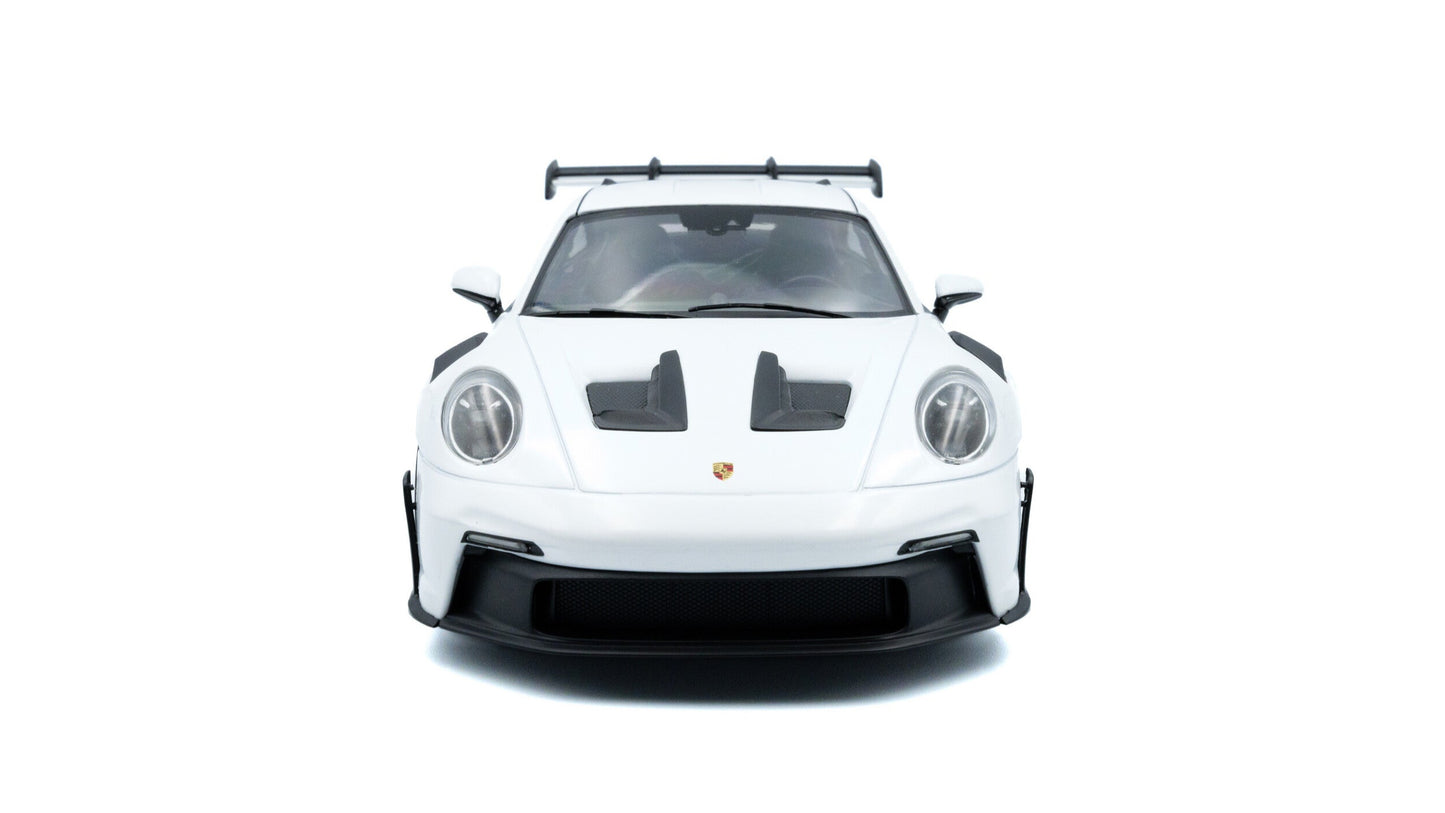 Porsche 911 GT3 RS white with blue stripes 2024 - Solido - 1/18