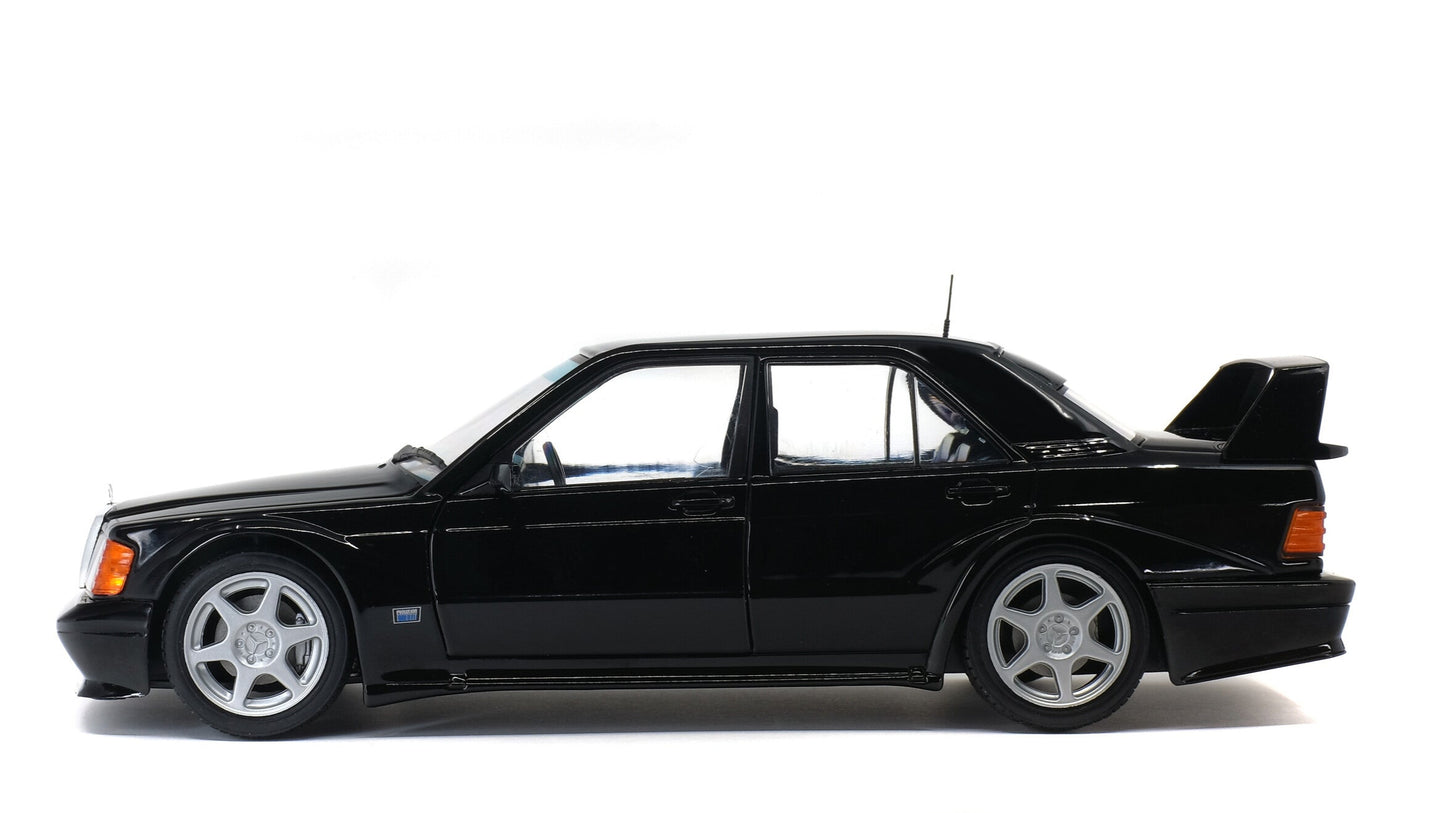 MERCEDES 190 EVO II (W201) BLACK 1990 - Solido - 1/18