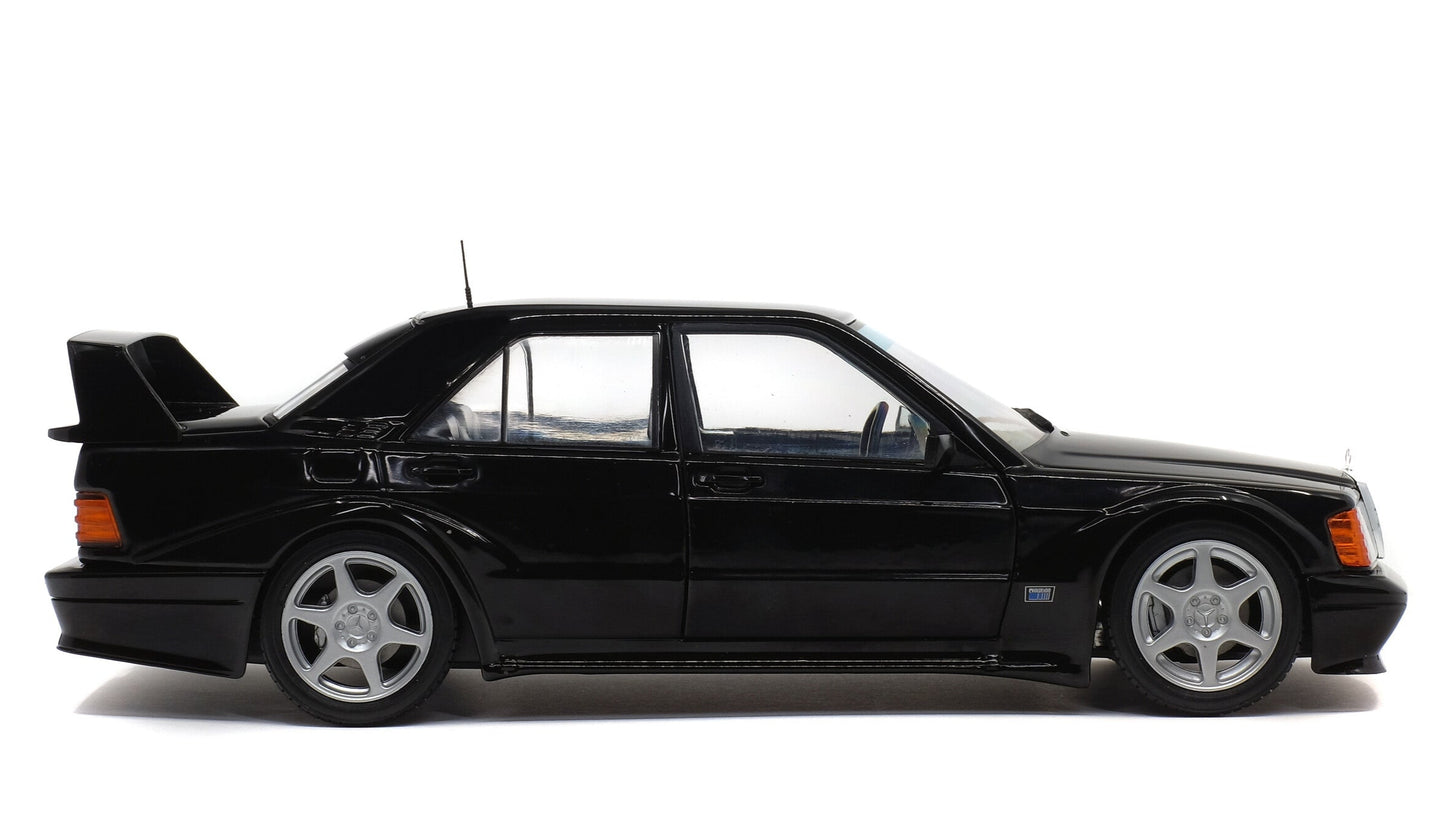 MERCEDES 190 EVO II (W201) BLACK 1990 - Solido - 1/18