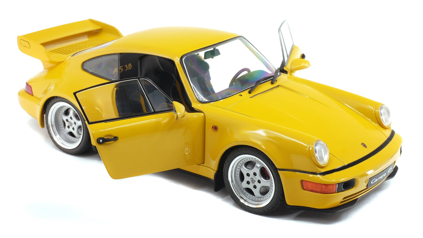 Porsche 911 (964) Carrera 3.8 RS Jaune Vitesse 1990 - Solido - 1/18