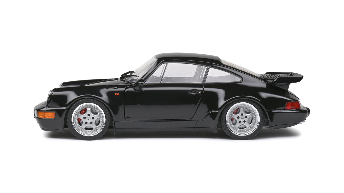 Porsche 911 (964) Turbo 3.6 Noir 1993 - Solido - 1/18