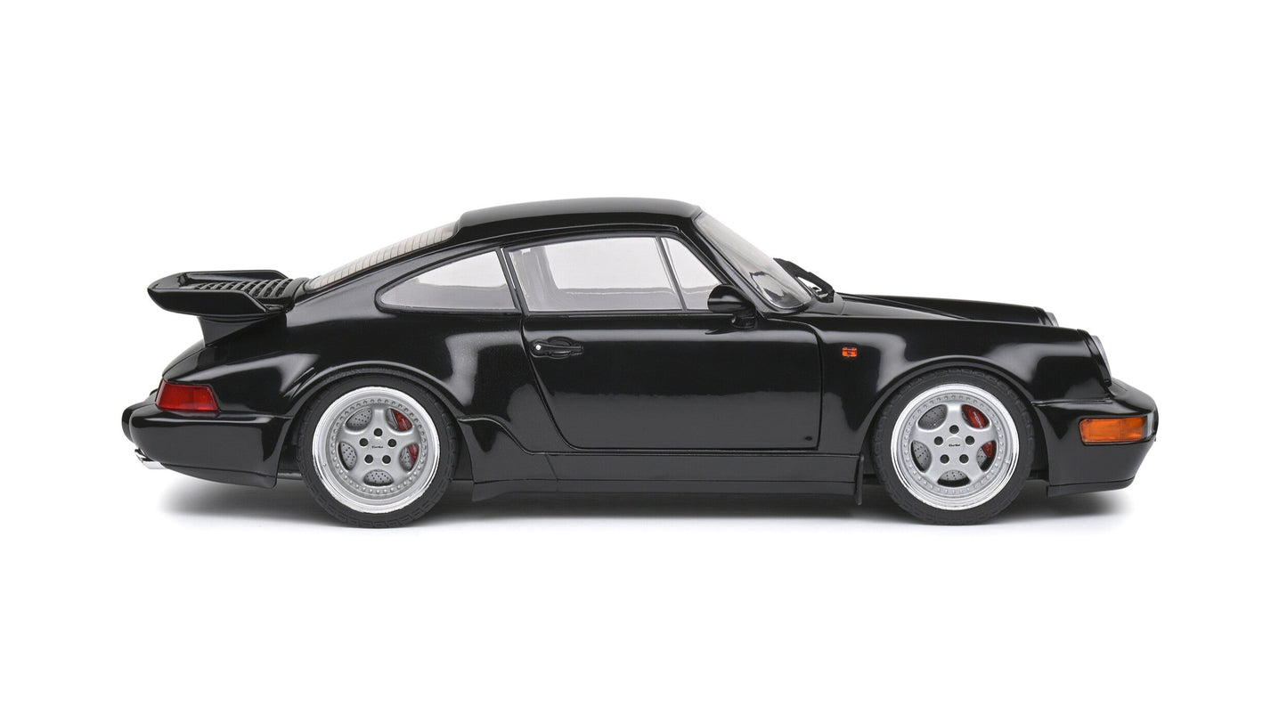 Porsche 911 (964) Turbo 3.6 Noir 1993 - Solido - 1/18
