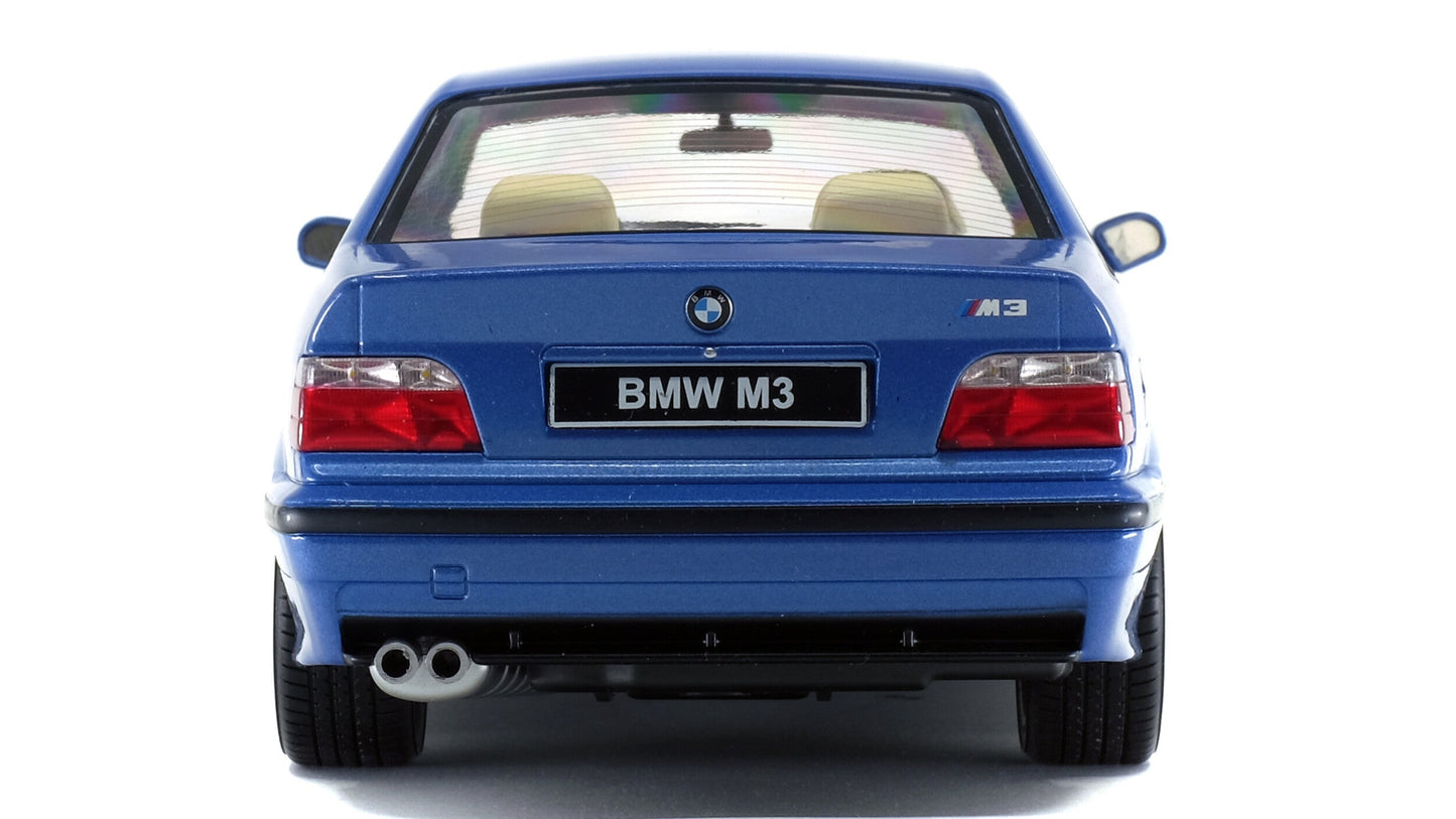 BMW E36 Coupé M3 Bleu Estoril 1990 - Solido - 1/18