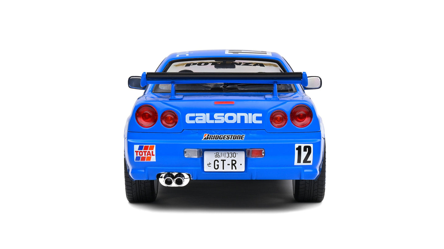 Nissan GT-R (R34) Streetfighter Calsonic Tribute 2000 - Solido - 1/18