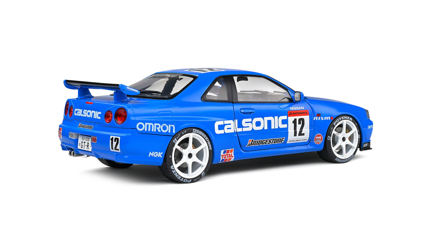 Nissan GT-R (R34) Streetfighter Calsonic Tribute 2000 - Solido - 1/18