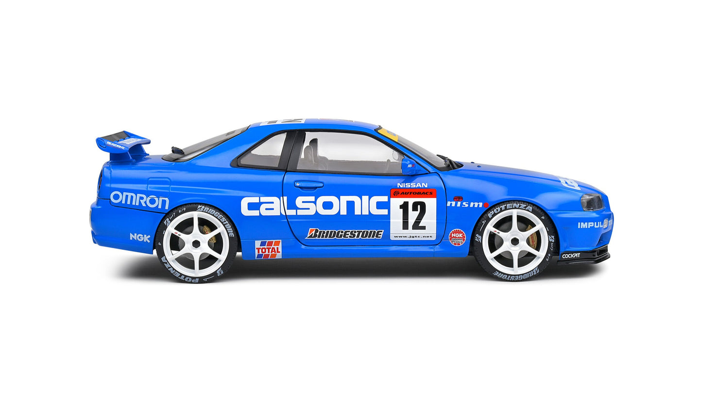 Nissan GT-R (R34) Streetfighter Calsonic Tribute 2000 - Solido - 1/18