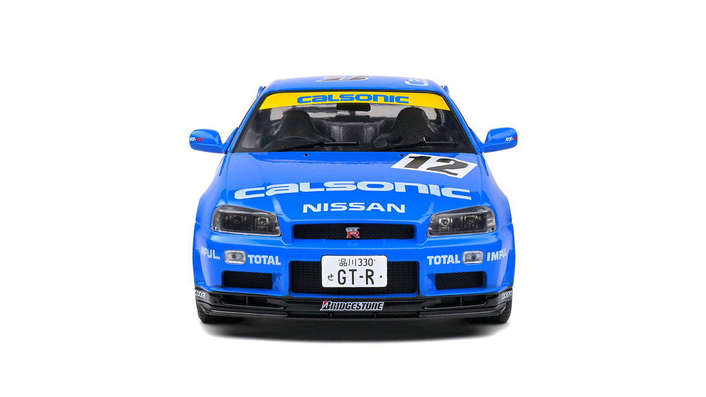 Nissan GT-R (R34) Streetfighter Calsonic Tribute 2000 - Solido - 1/18