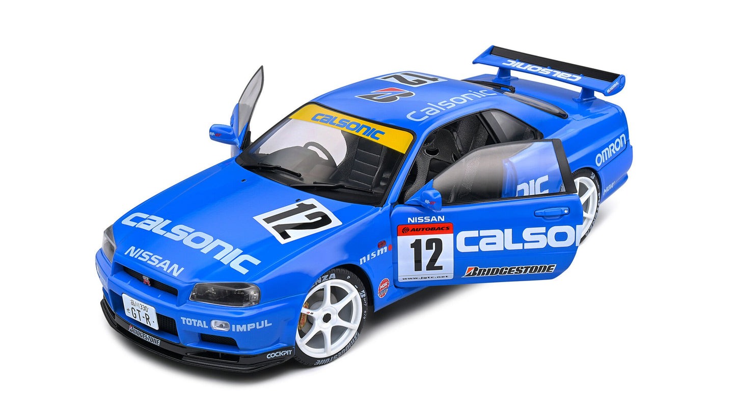 Nissan GT-R (R34) Streetfighter Calsonic Tribute 2000 - Solido - 1/18
