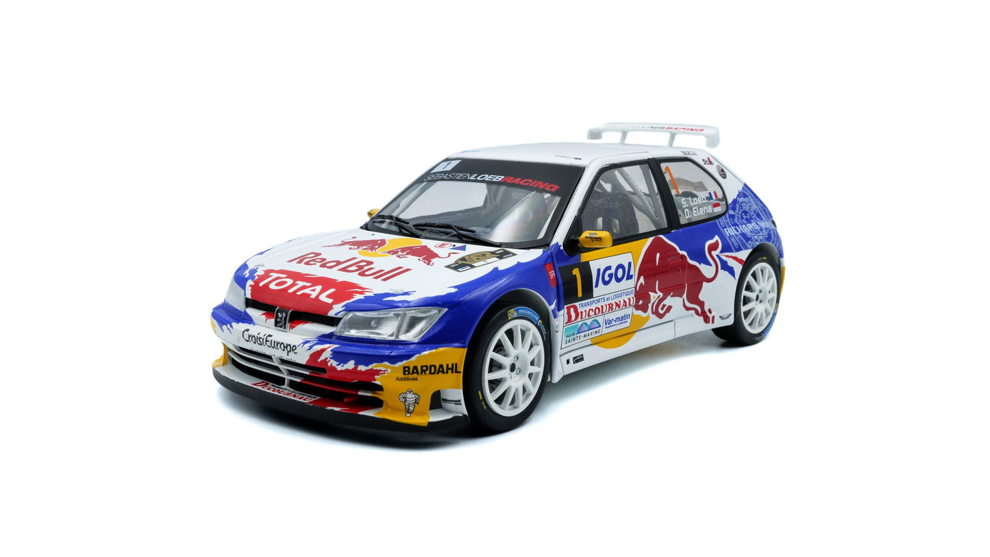 Peugeot 306 Maxi RALLY DU VAR 2017 #1 - Solido - 1/18