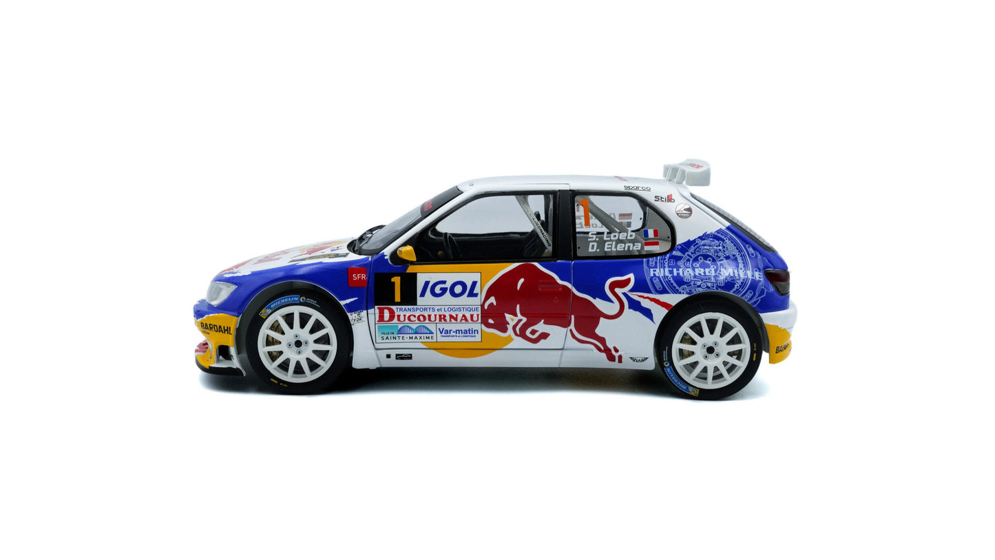 Peugeot 306 Maxi RALLY DU VAR 2017 #1 - Solido - 1/18