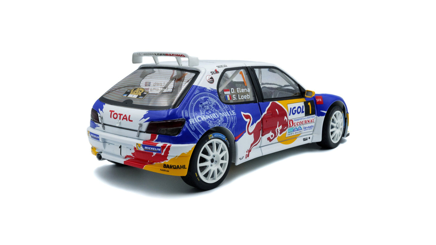 Peugeot 306 Maxi RALLY DU VAR 2017 #1 - Solido - 1/18