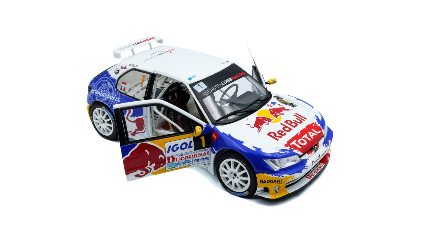 Peugeot 306 Maxi RALLY DU VAR 2017 #1 - Solido - 1/18