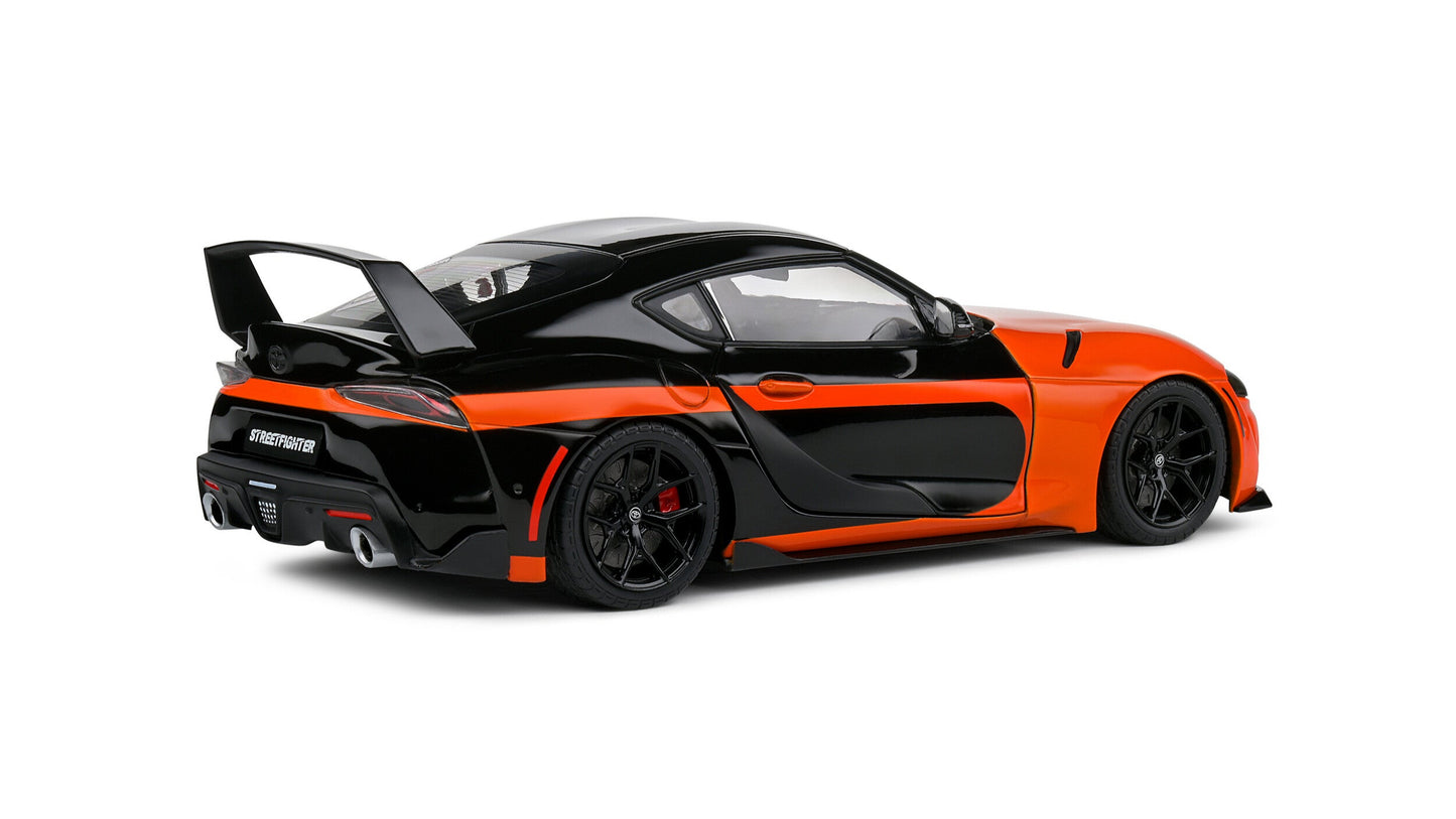 Toyota GR SUPRA STREETFIGHTER ORANGE 2024 - Solido - 1/18