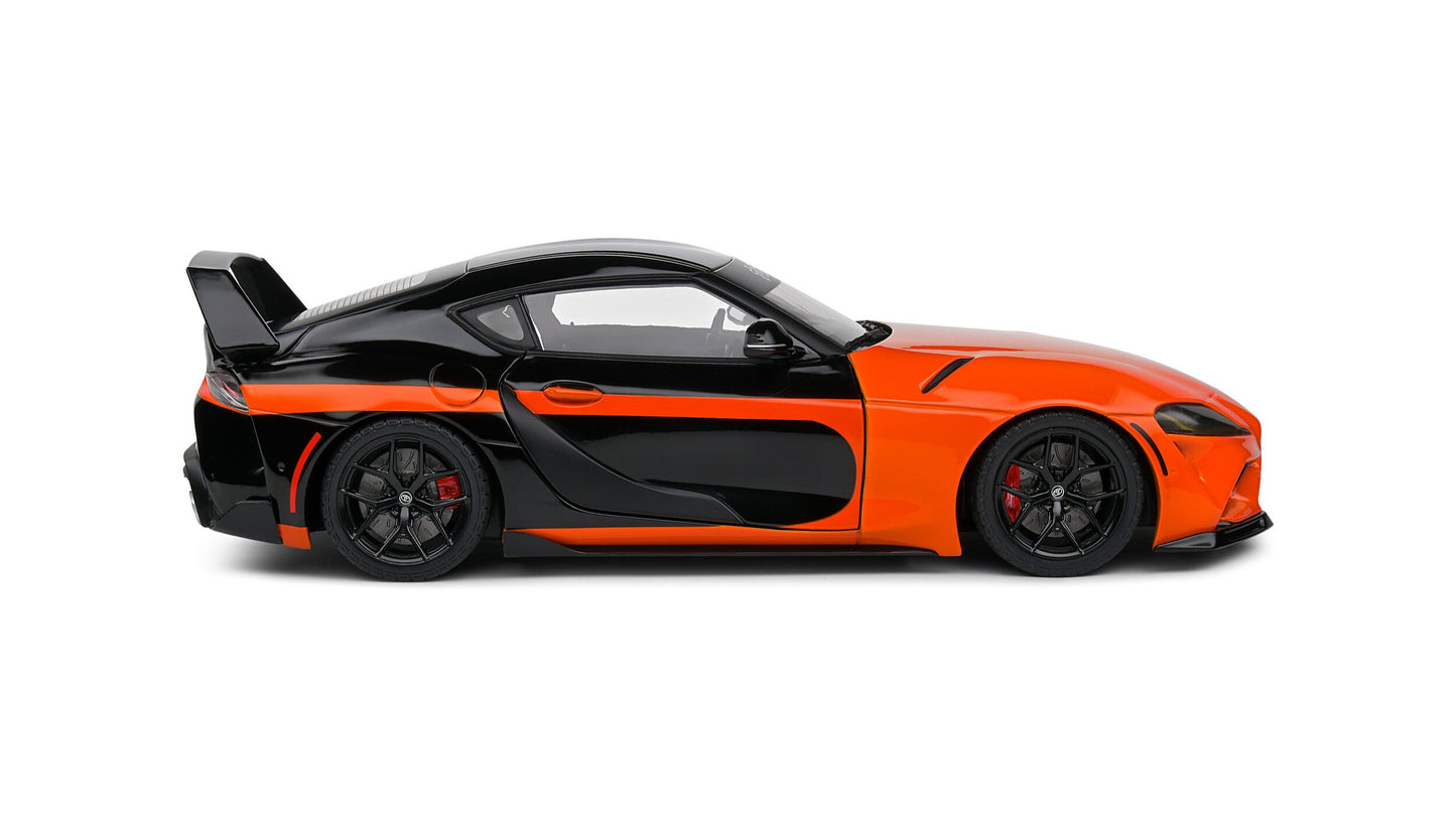 Toyota GR SUPRA STREETFIGHTER ORANGE 2024 - Solido - 1/18