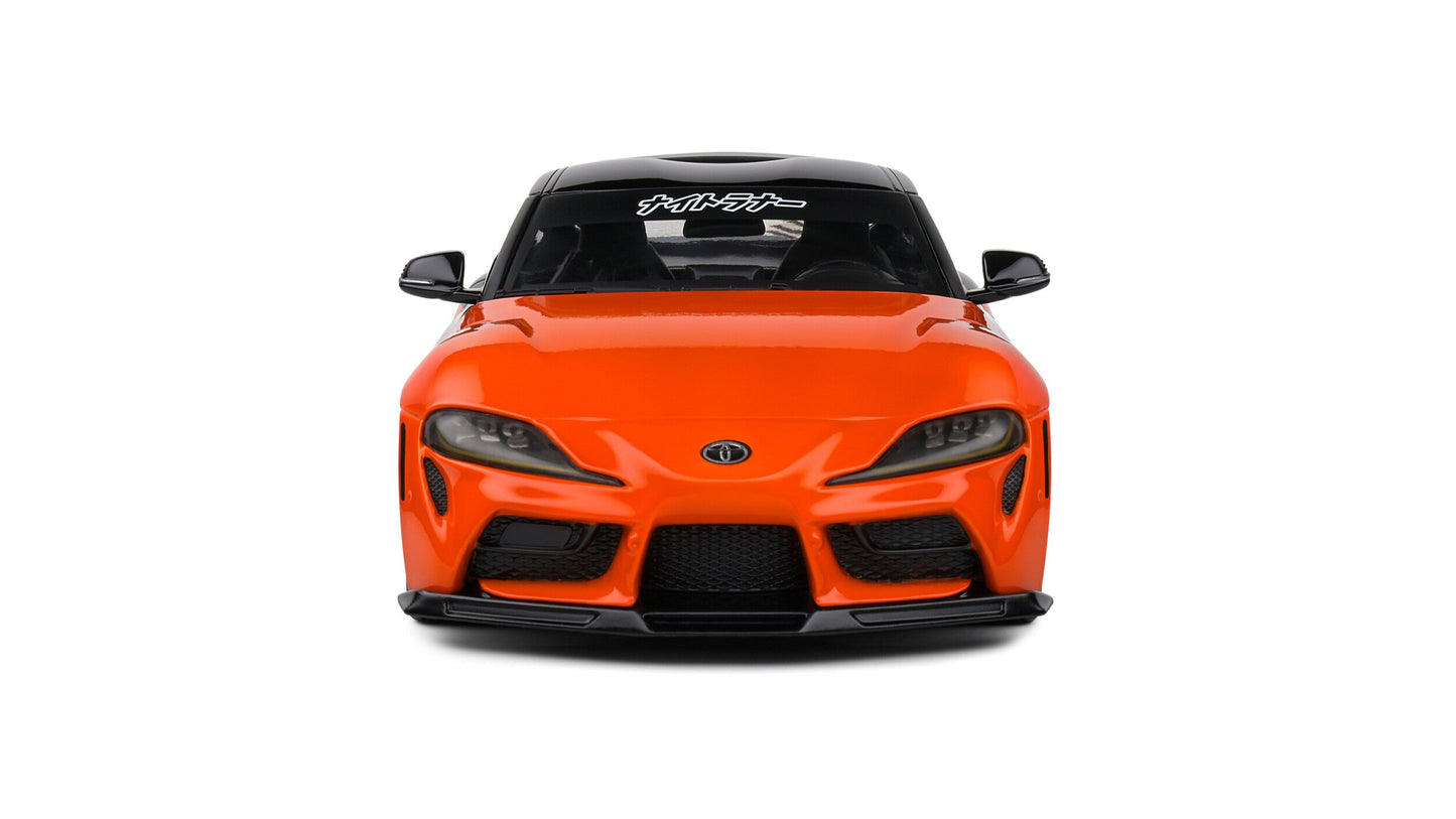 Toyota GR SUPRA STREETFIGHTER ORANGE 2024 - Solido - 1/18