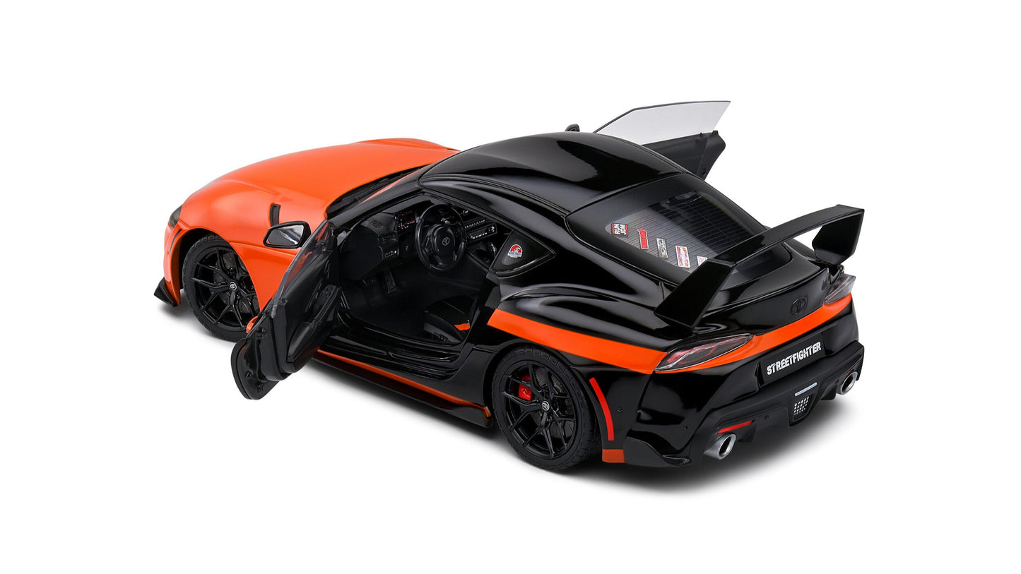 Toyota GR SUPRA STREETFIGHTER ORANGE 2024 - Solido - 1/18