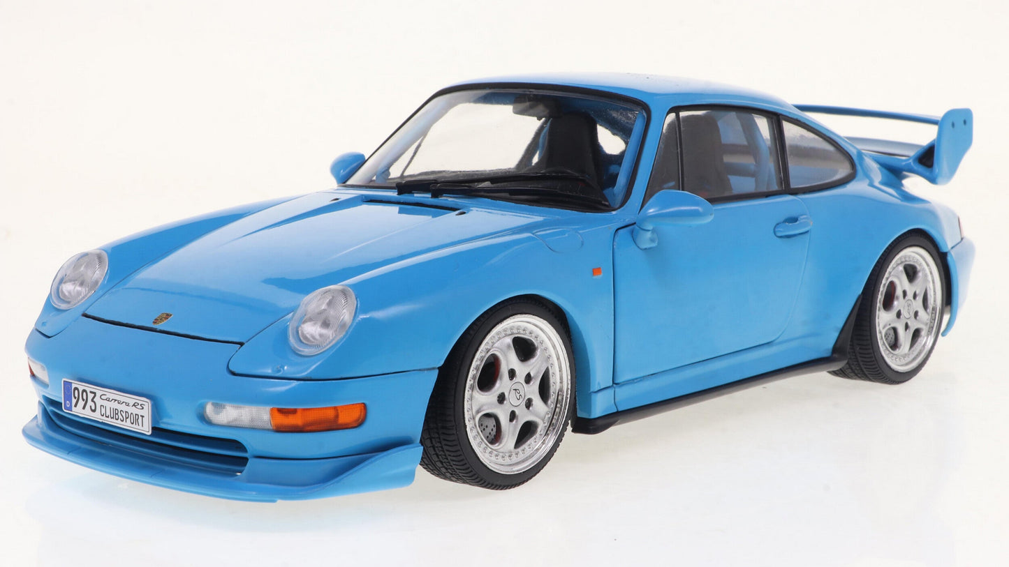 Porsche 911 (993) Clubsport Riviera Blue 1997 - Solido - 1/18