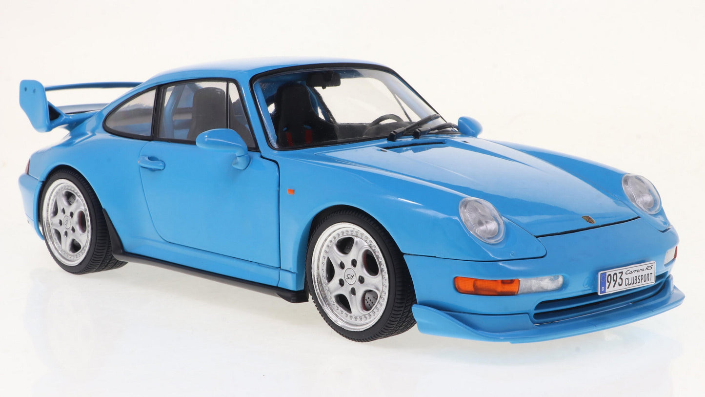 Porsche 911 (993) Clubsport Riviera Blue 1997 - Solido - 1/18