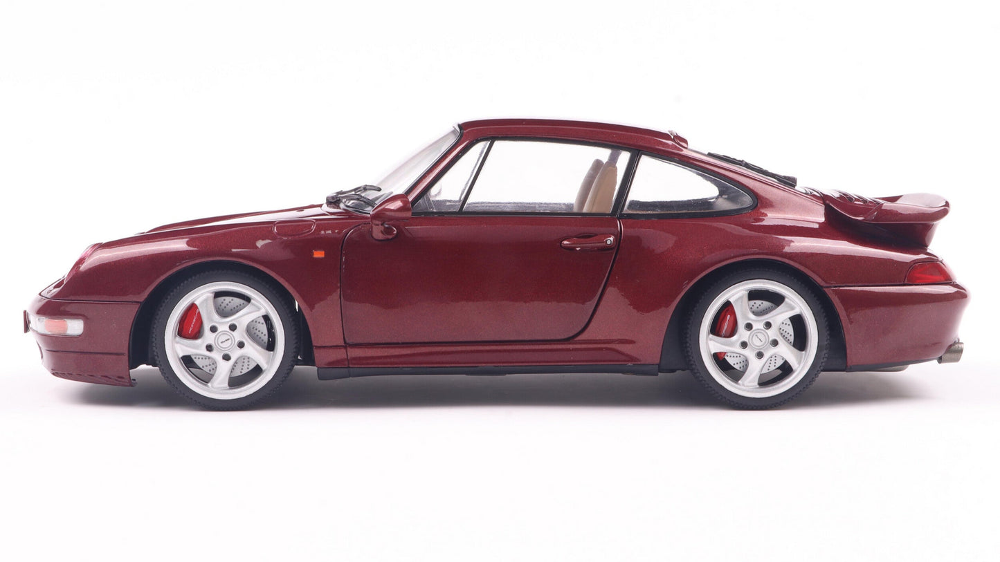Porsche 911 (993) Turbo Arena Red 1997 - Solido - 1/18