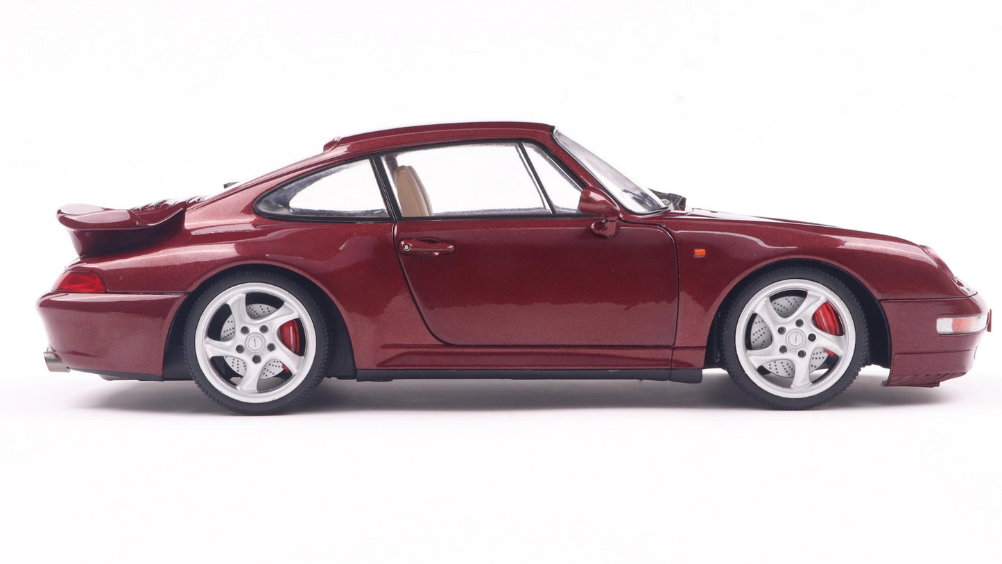 Porsche 911 (993) Turbo Arena Red 1997 - Solido - 1/18