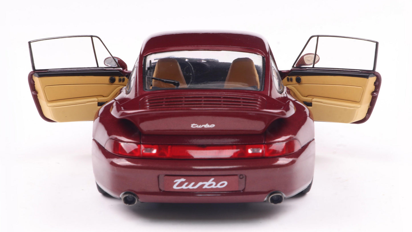 Porsche 911 (993) Turbo Arena Red 1997 - Solido - 1/18