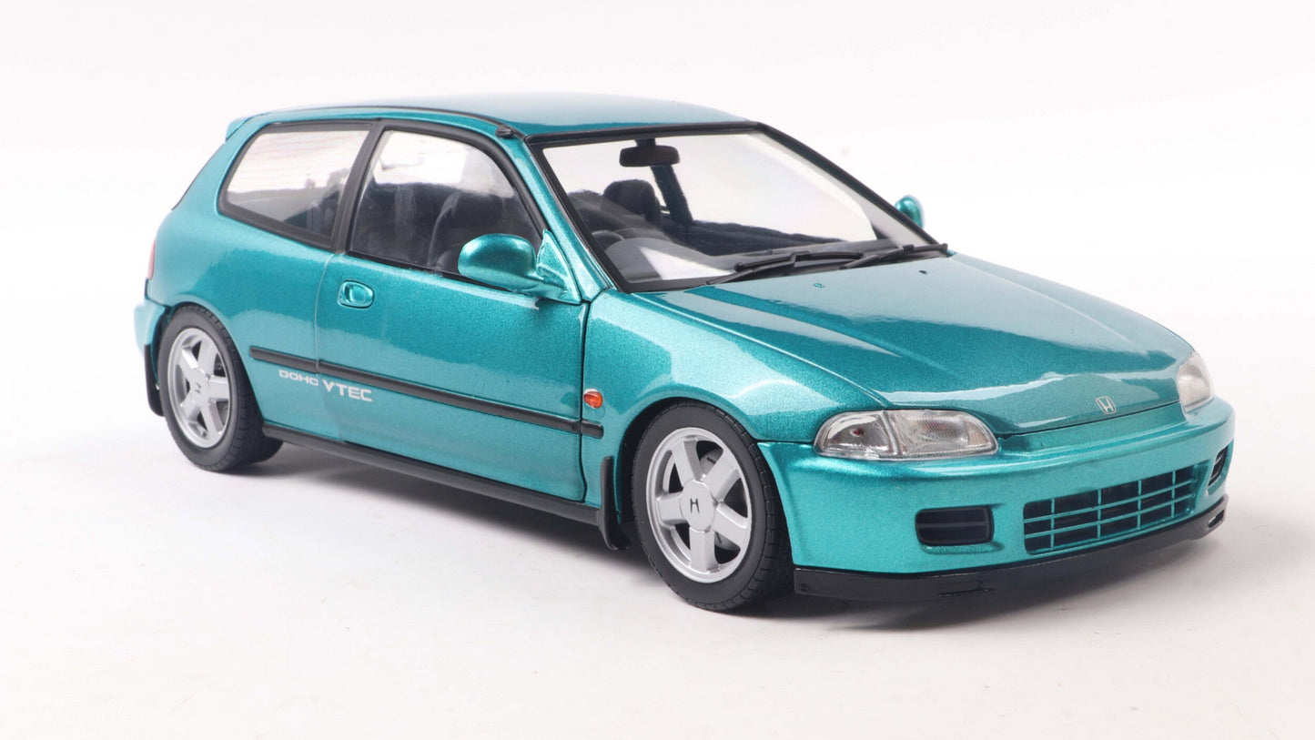 HONDA CIVIC (EG6) AZTEC GREEN PEARL 1991 - Solido - 1/18