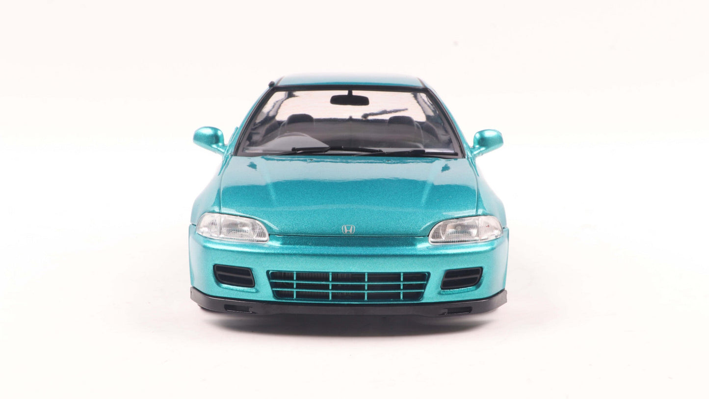 HONDA CIVIC (EG6) AZTEC GREEN PEARL 1991 - Solido - 1/18