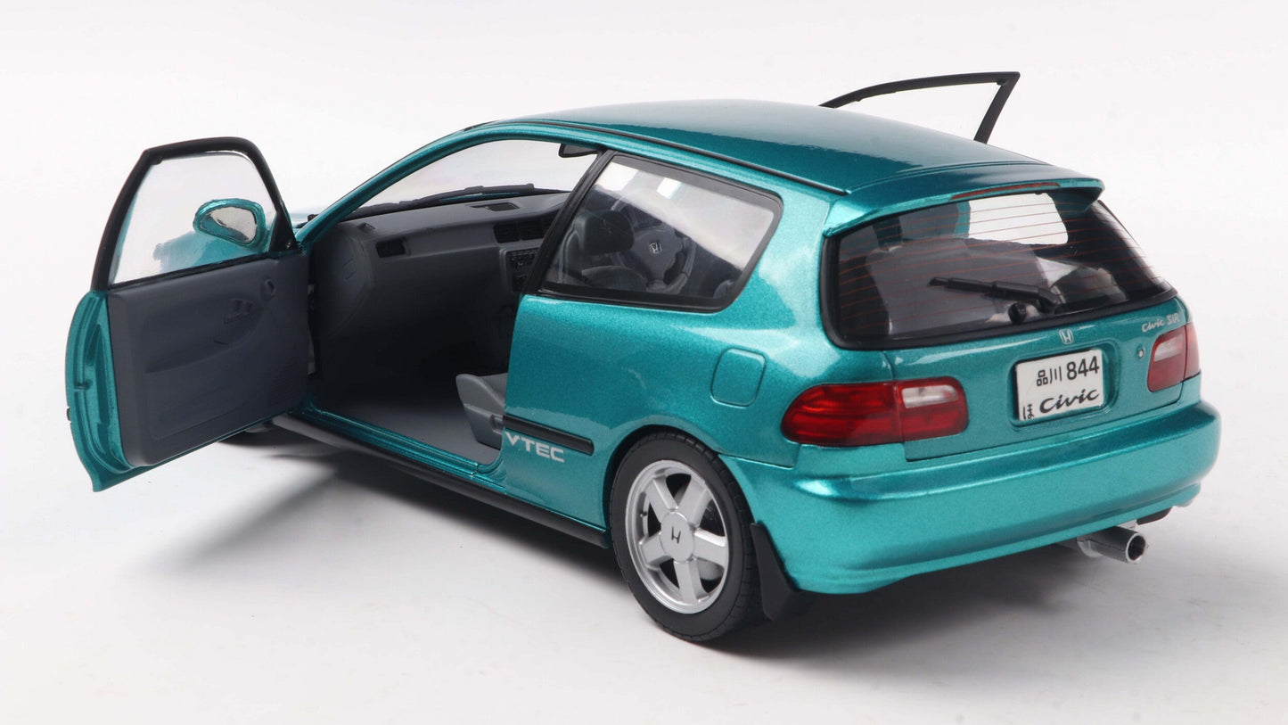 HONDA CIVIC (EG6) AZTEC GREEN PEARL 1991 - Solido - 1/18