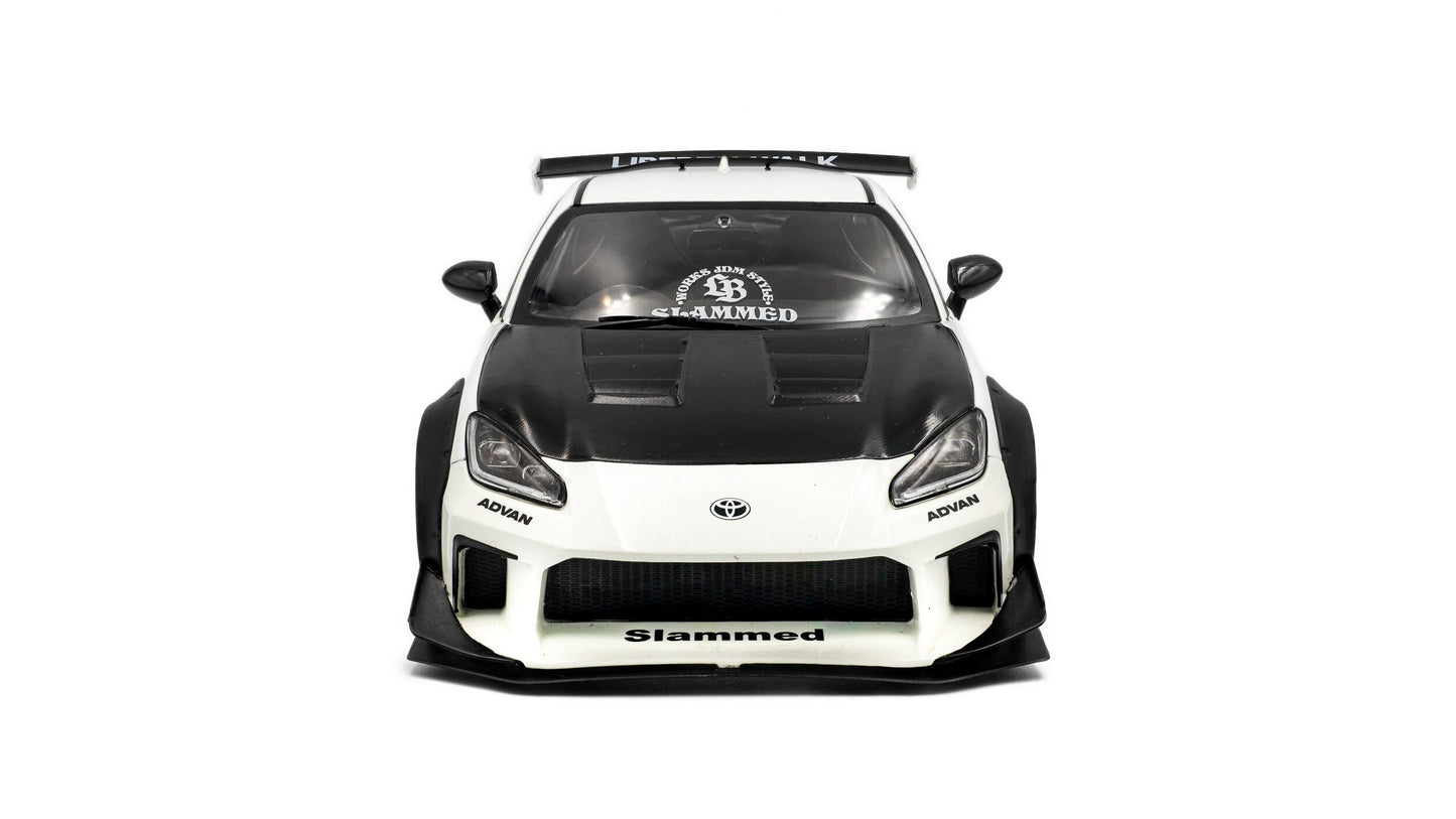 Toyota GR86 LBWK Body Kit Pearl White 2024 - Solido - 1/18