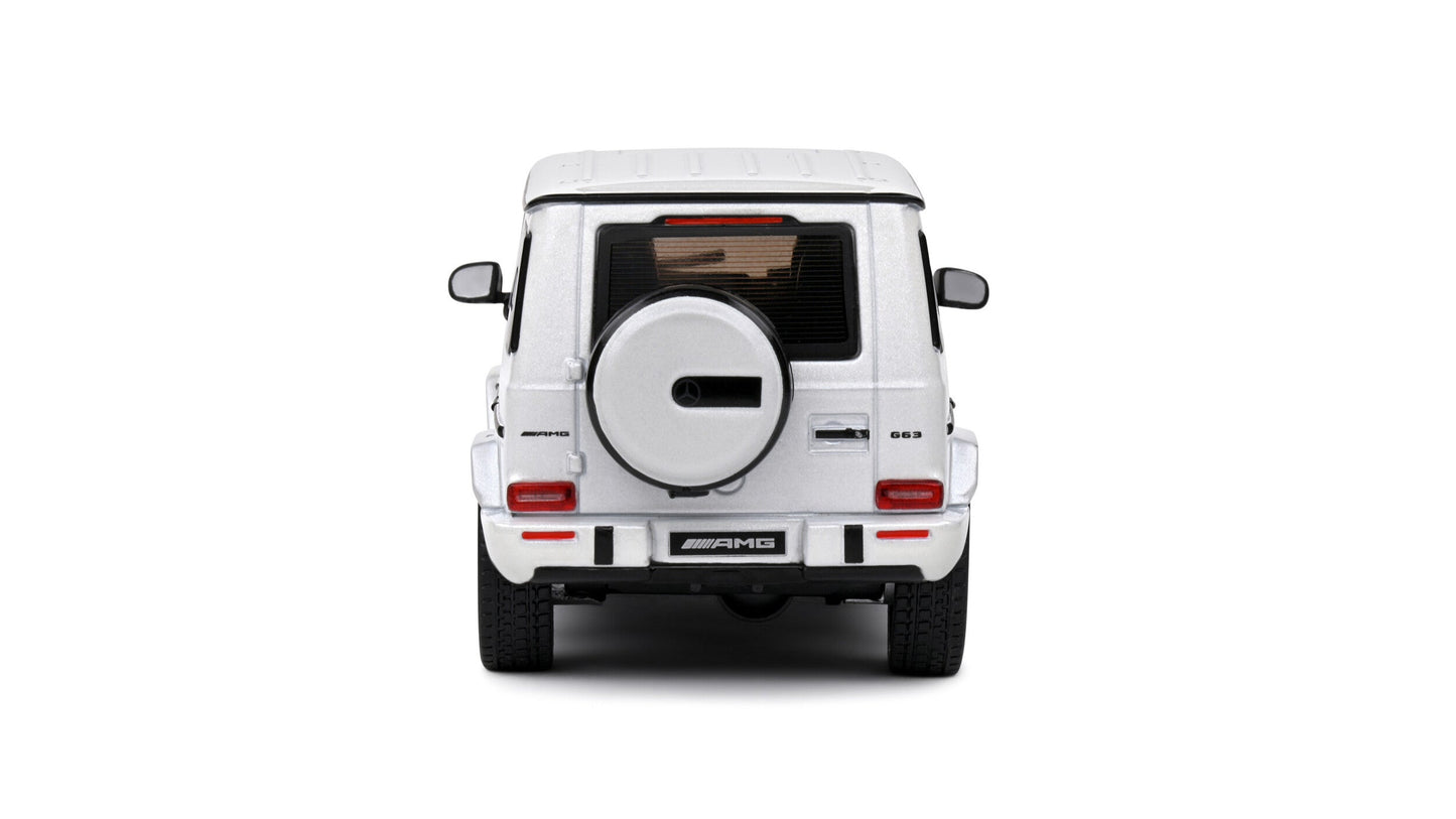 MERCEDES AMG G63 Diamant blanc 2022 - Solido - 1/43