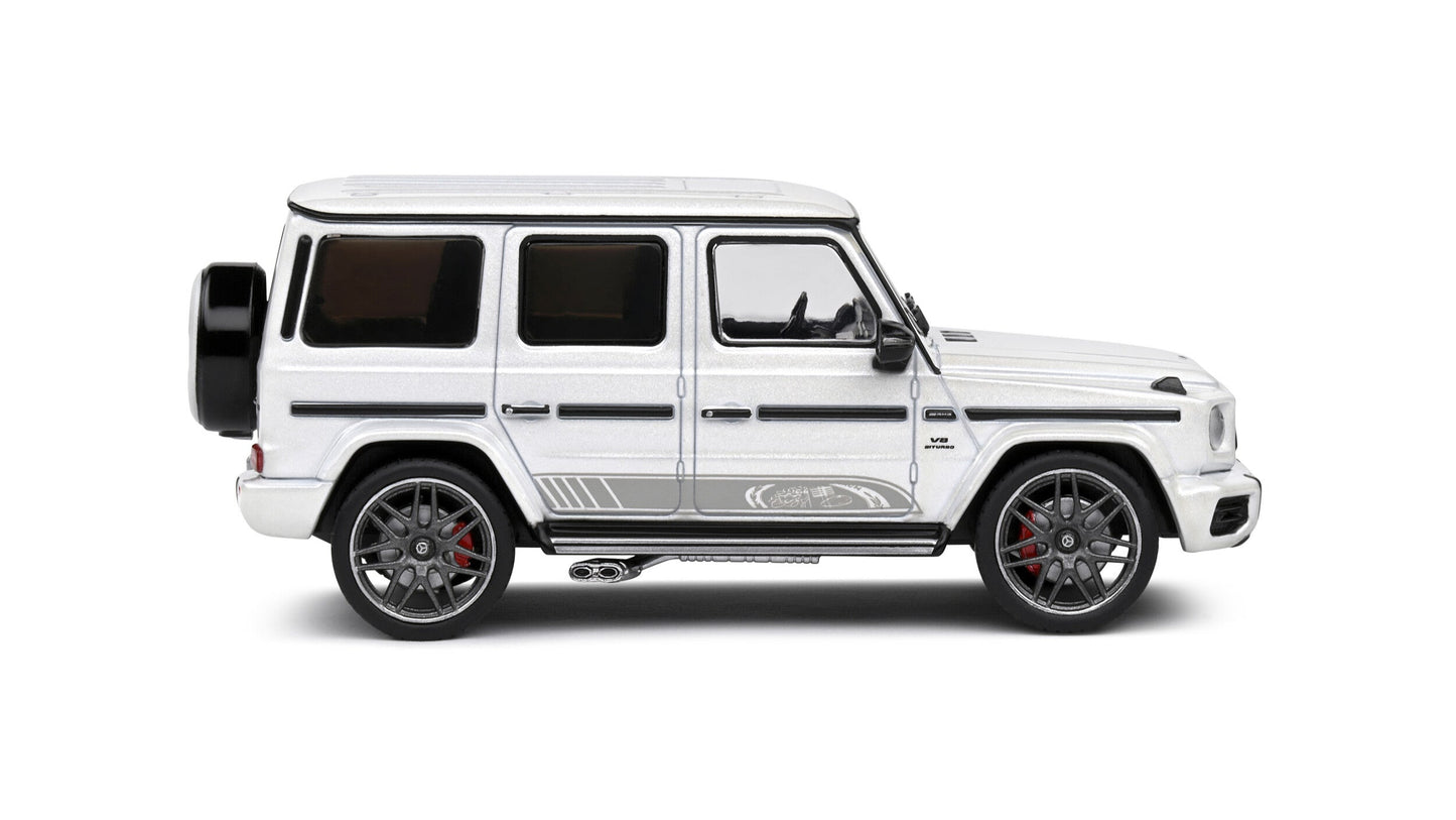 MERCEDES AMG G63 Diamant blanc 2022 - Solido - 1/43