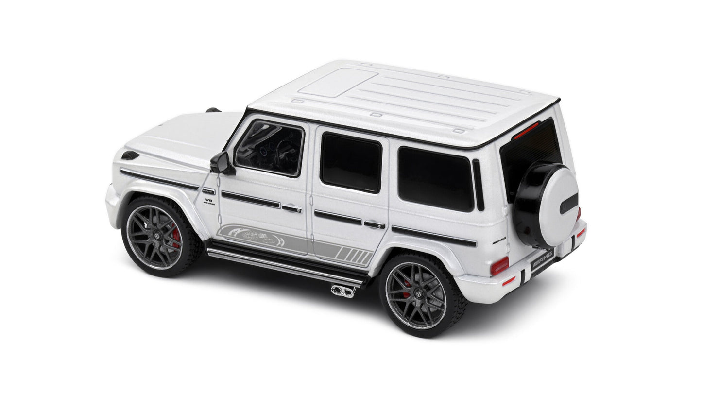 MERCEDES AMG G63 Diamant blanc 2022 - Solido - 1/43