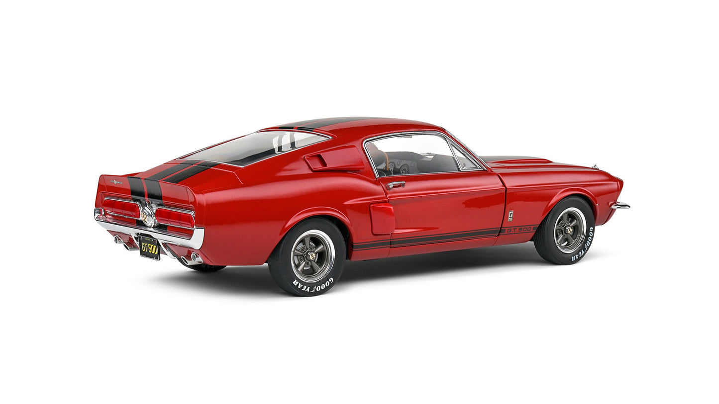 Shelby GT500 Burgundy Red 1967 - Solido - 1/18