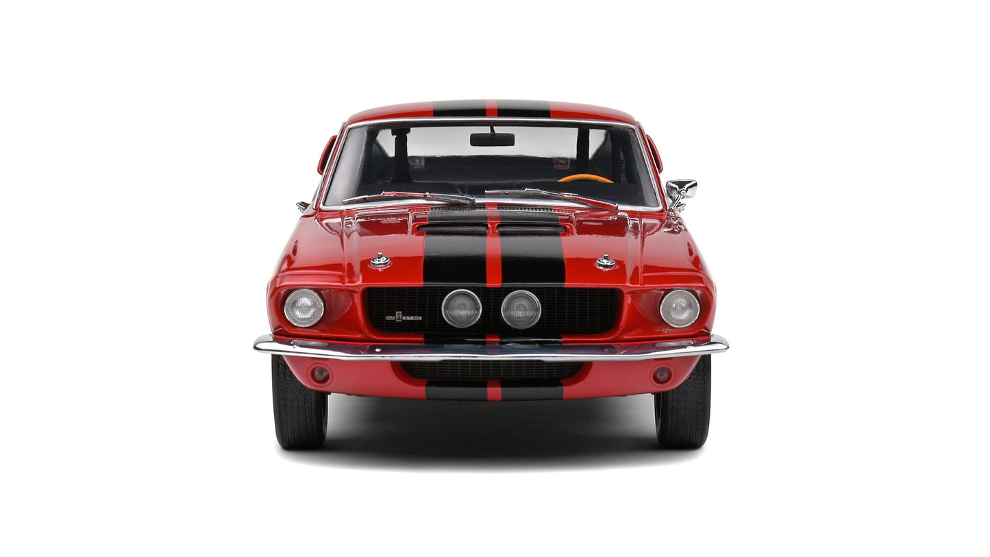 Shelby GT500 Burgundy Red 1967 - Solido - 1/18
