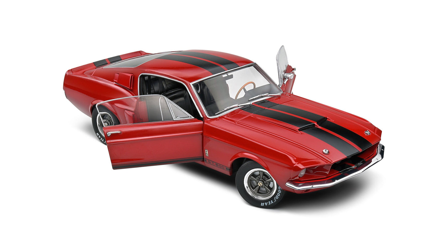 Shelby GT500 Burgundy Red 1967 - Solido - 1/18