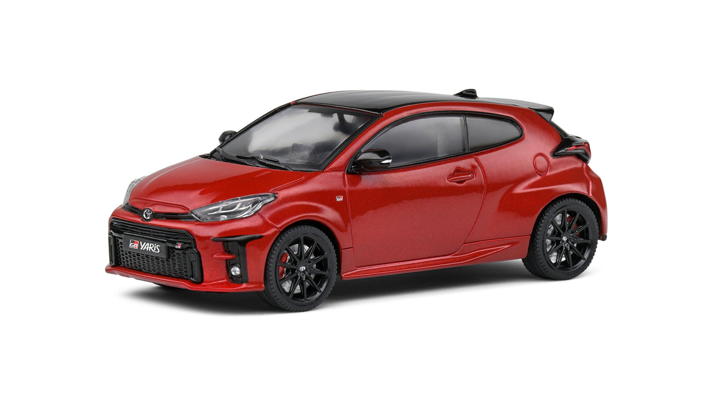 Toyota Yaris GR Karmina Red Metallic 2020 - Solido - 1/43