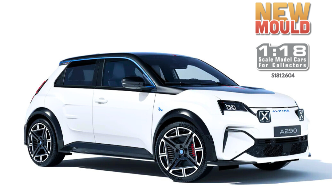 Alpine A290 GTS white - Solido - 1/18