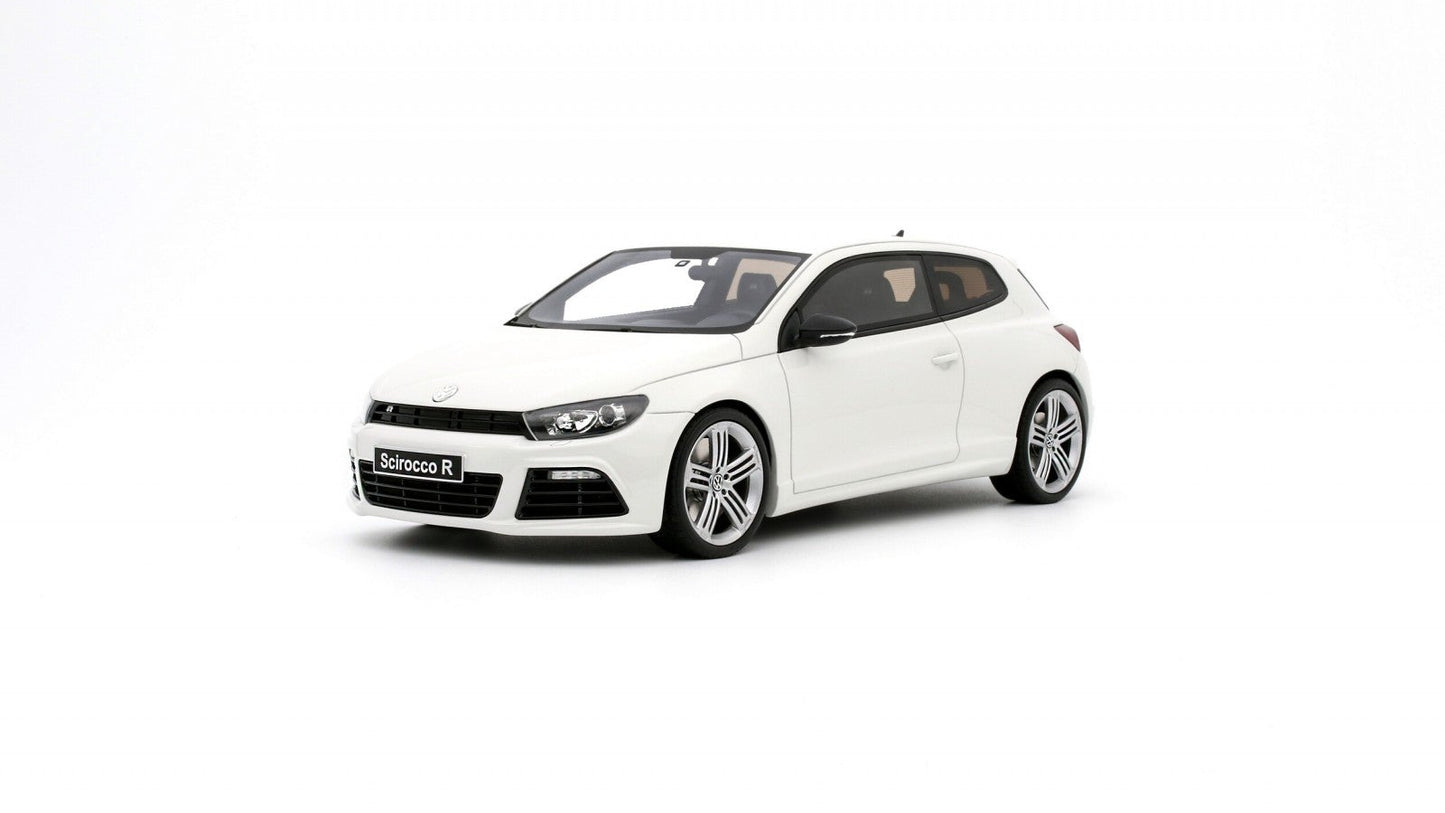 Volkswagen Scirocco 3 R Phase 1 Candy White LB9A 2008 - Ottomobile - 1/18