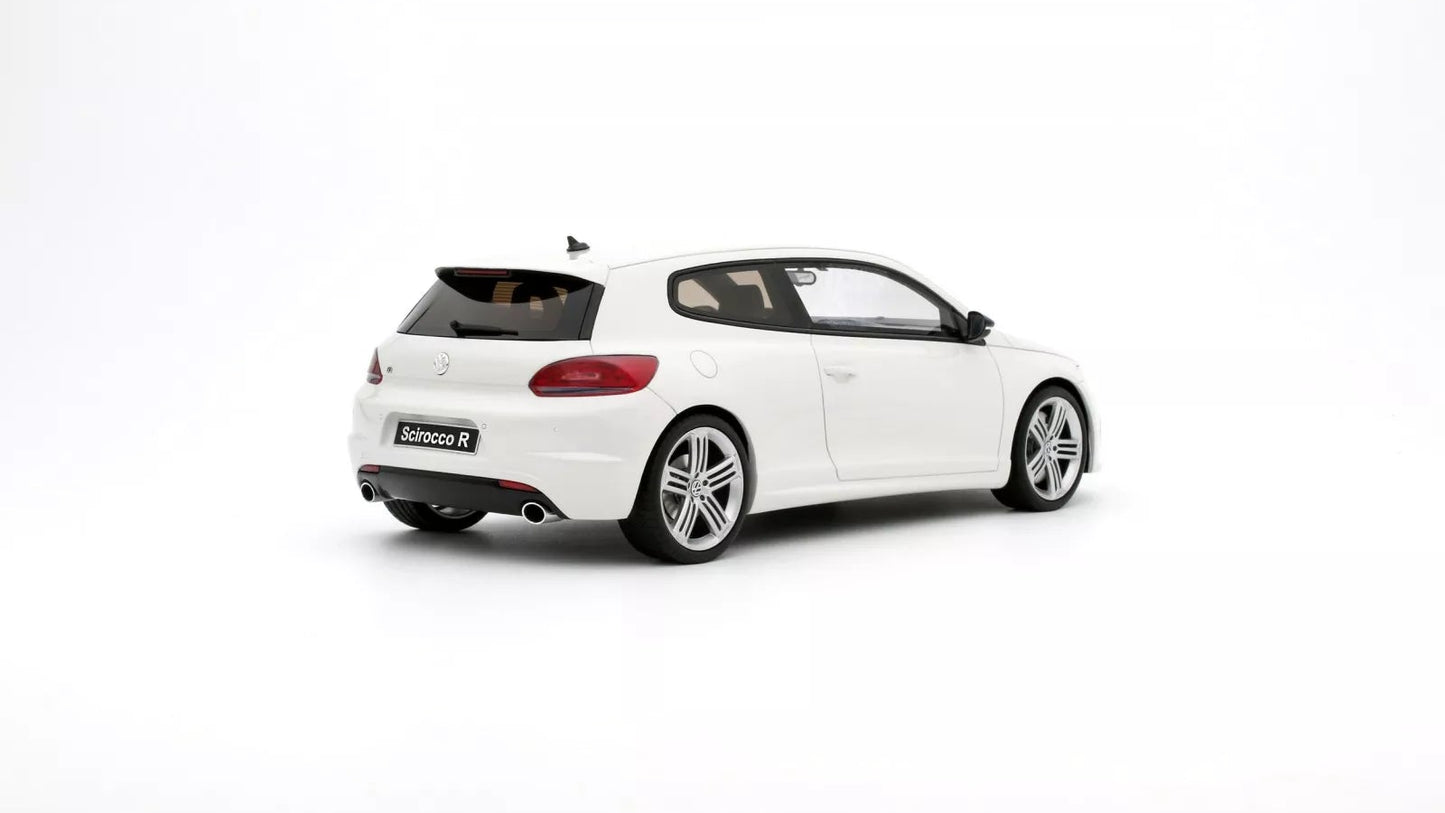 Volkswagen Scirocco 3 R Phase 1 Candy White LB9A 2008 - Ottomobile - 1/18