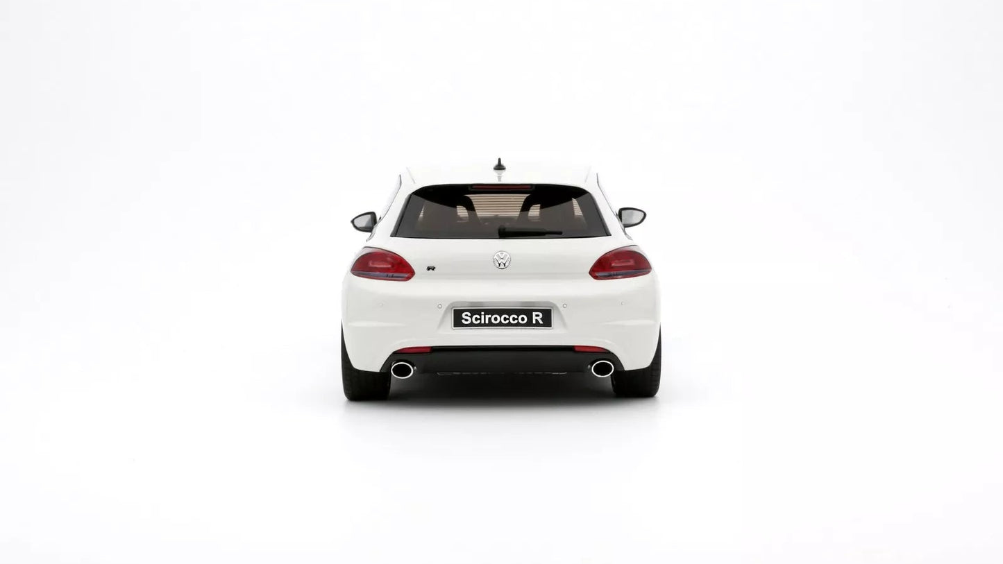 Volkswagen Scirocco 3 R Phase 1 Candy White LB9A 2008 - Ottomobile - 1/18
