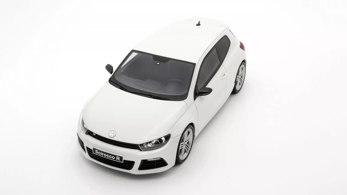 Volkswagen Scirocco 3 R Phase 1 Candy White LB9A 2008 - Ottomobile - 1/18