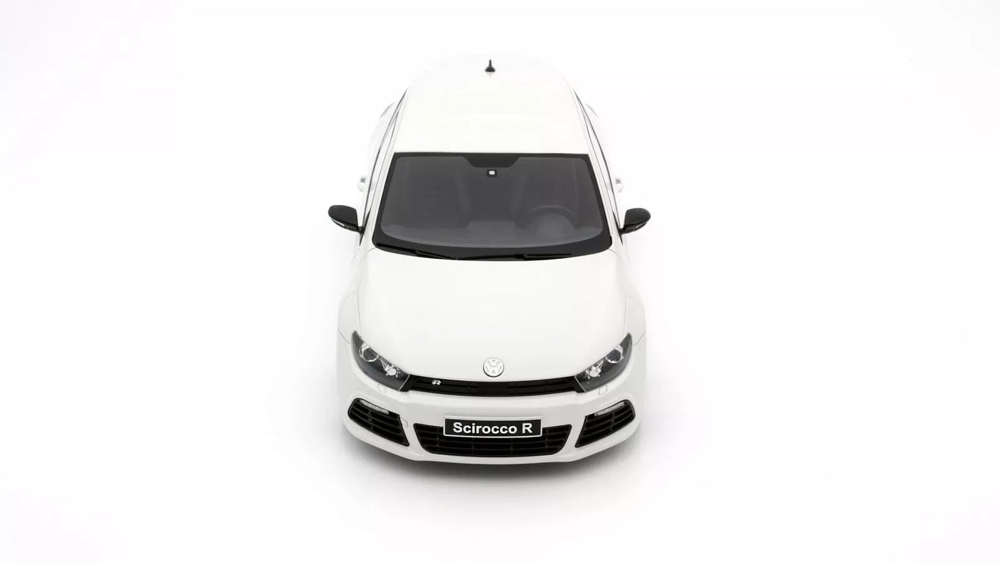 Volkswagen Scirocco 3 R Phase 1 Candy White LB9A 2008 - Ottomobile - 1/18