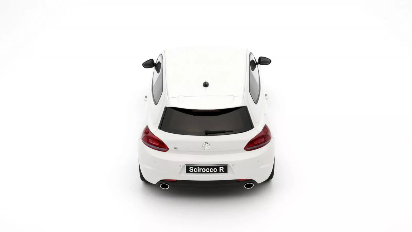 Volkswagen Scirocco 3 R Phase 1 Candy White LB9A 2008 - Ottomobile - 1/18