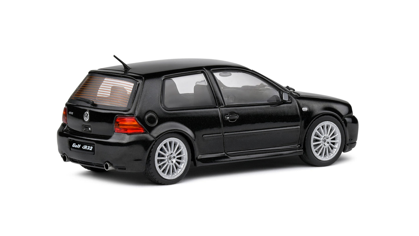 Volkswagen VW Golf IV R32 Noir 2003 - Solido - 1/43