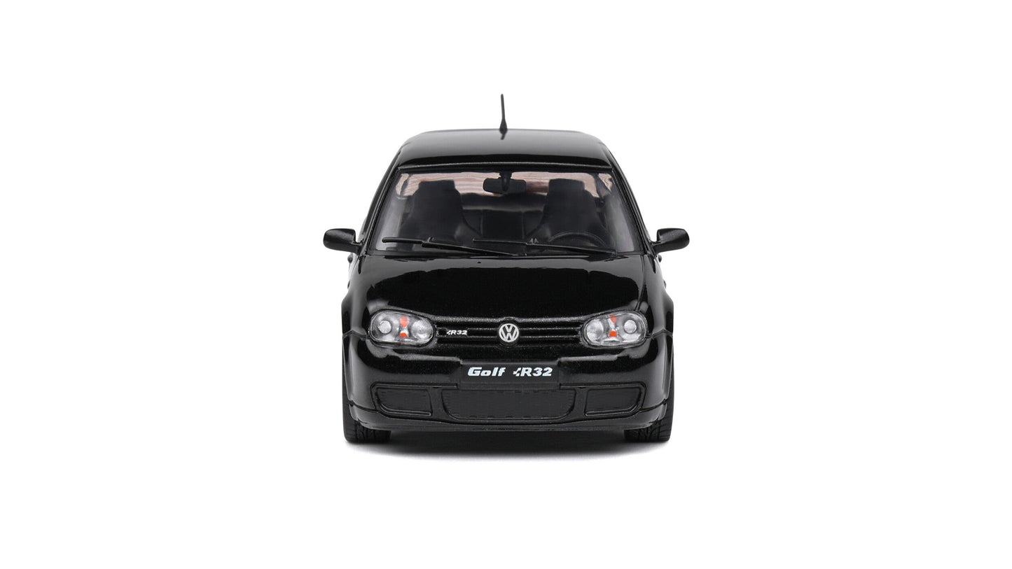 Volkswagen VW Golf IV R32 Noir 2003 - Solido - 1/43