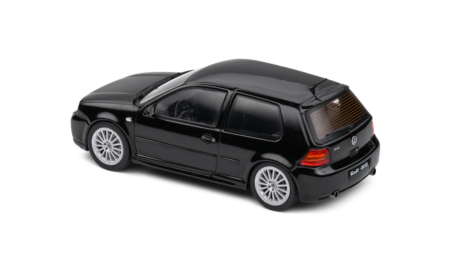 Volkswagen VW Golf IV R32 Noir 2003 - Solido - 1/43