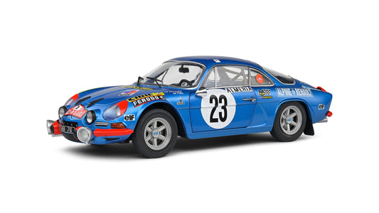 Alpine A110 1600S Rallye Monte Carlo 1972 #23 Nicolas/Vial - Solido - 1/18