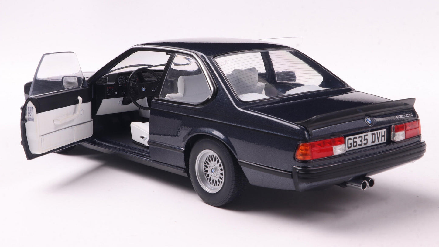 BMW 635 CSI Macau Blue 1984 - Solido - 1/18