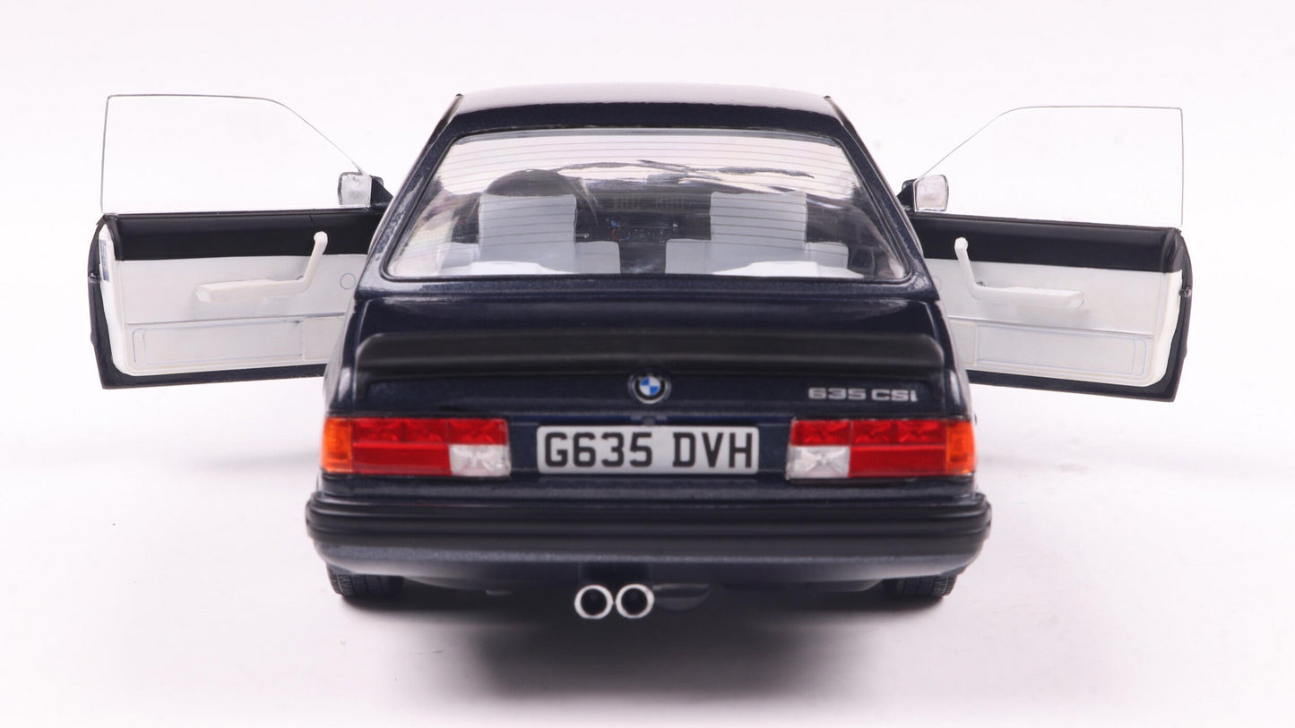 BMW 635 CSI Macau Blue 1984 - Solido - 1/18