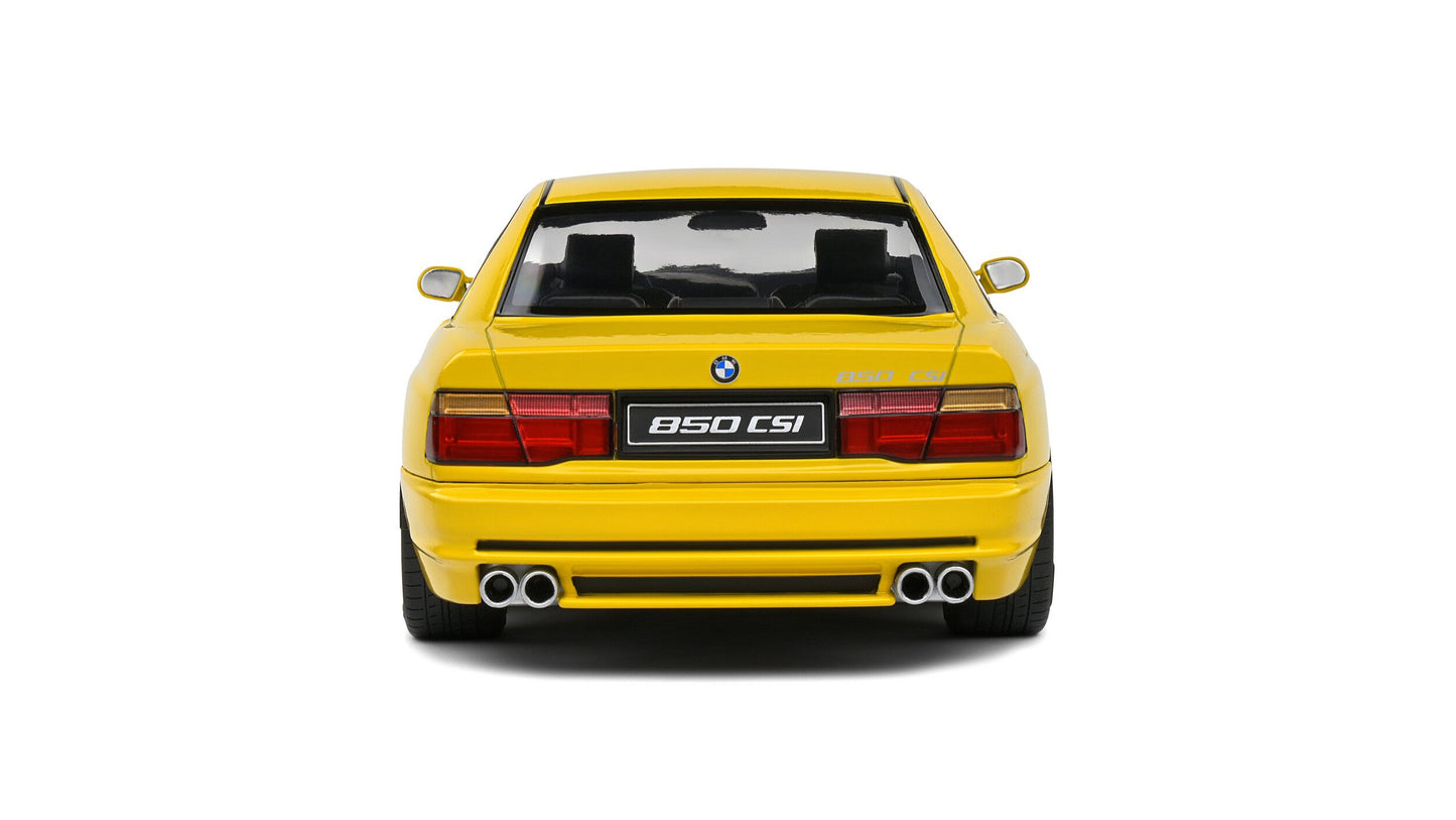 BMW 850 (E31) CSI Dakar Yellow 1990 - Solido - 1/18